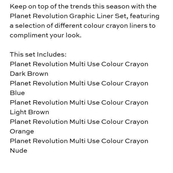 Revolution Beauty Planet Revolution Graphic Liner Set - Picture 4 of 4